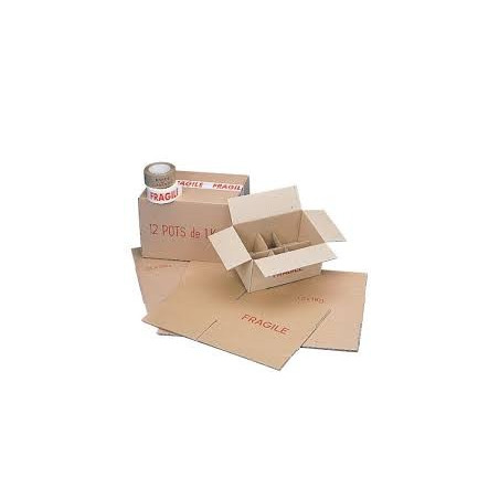 Carton 12 Verres 500G To63