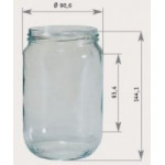 Pots Verre  Standard 750Ml 1 Kg (x48)