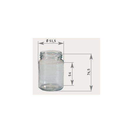 Pots Verre  Standard 106Ml 125G (x35)