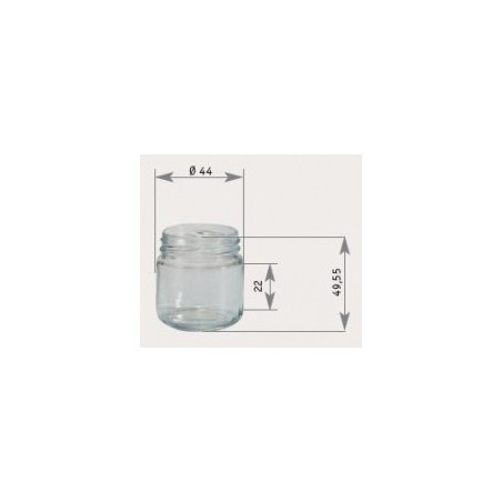 Pots Verre  Standard  40Ml 40G