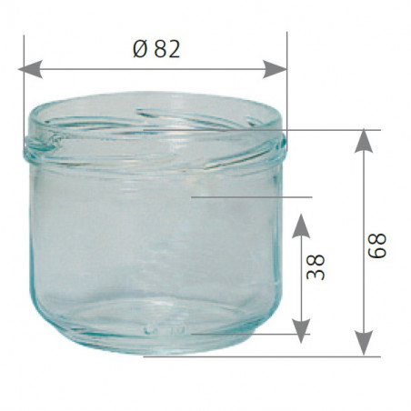 Verrine Verre 260 Ml (x12)